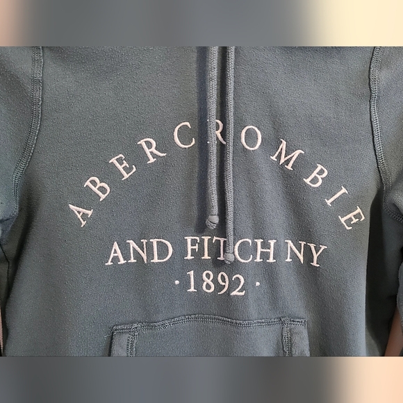 Abercrombie & Fitch Teal Hoodie - Picture 2 of 4